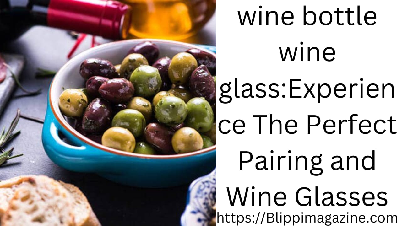 wine bottle wine glass:Experience The Perfect Pairing and Wine Glasses**