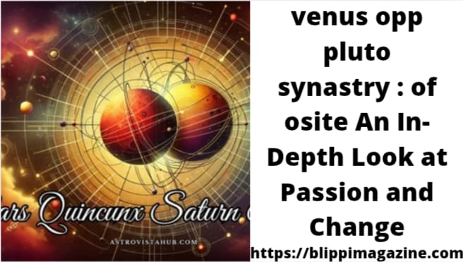 venus opp pluto synastry